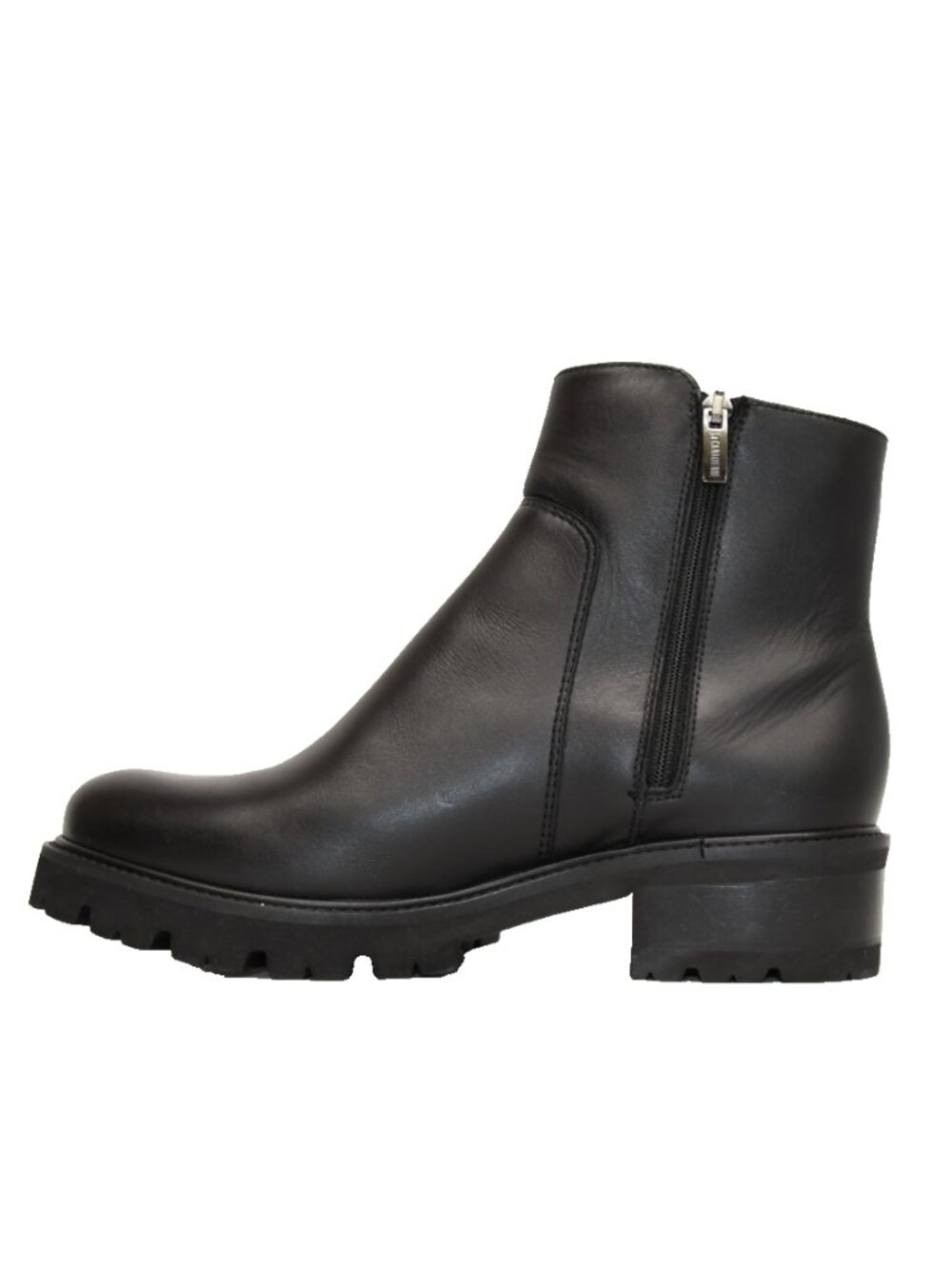 New! La Canadienne Black Cici City Dry Lug Sole Waterproof Leather 9.5 DD514A - Picture 2 of 7